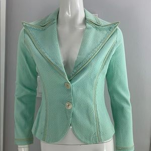 Janice Jaraicie Mint Green Blazer